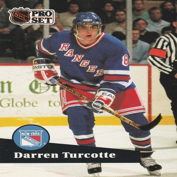 Darren Turcotte NYR Hockey Card Collection - Picture 9 of 10